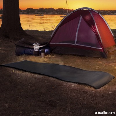 Sleeping Pad, Lightweight Non Slip Foam Mat with Carry Strap by Wakeman Outdoors (Thick Mattress for Camping, Hiking, Yoga and Backpacking) 556364406